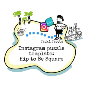 Instagram-palapelipohja: Hip to be Square