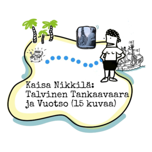 Kaisa Nikkilä: Talvinen Tankavaara ja Vuotso (15 tunnelmakuvaa)